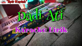 Langgam Dadi Ati  Karaoke Lirik Langgam  Keyboard Yamaha