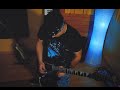 Hail to the king  guitar solo cover by klemen campa avenged sevenfold