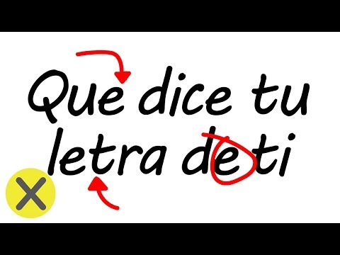 Video: Cómo Escribir Algunas Palabras Sobre Ti