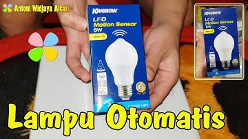 LED Motion Sensor | Lampu Otomatis Sensor Gerak