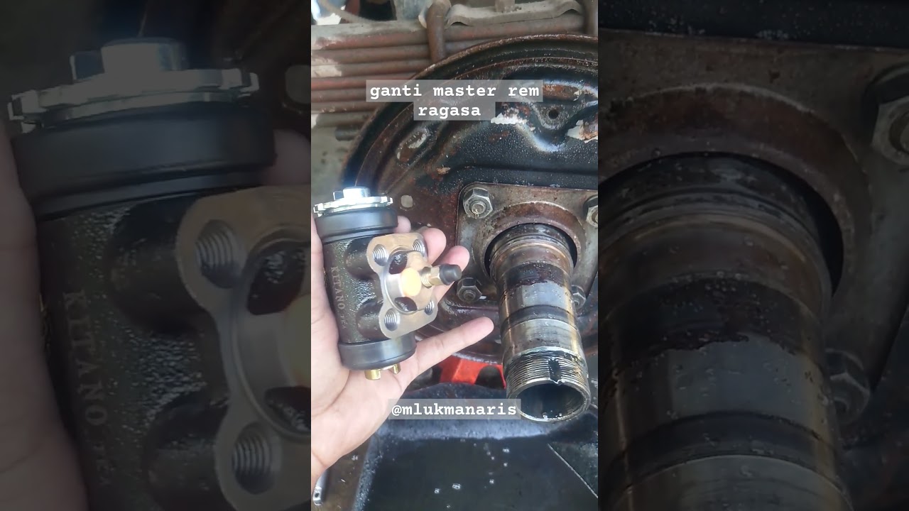 ganti master rem mitsubishi ragasa 