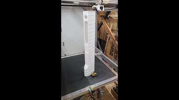Time-lapse of a 1 meter tall print