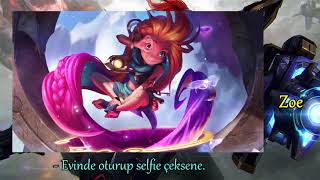 Çelik İntikam Miss Fortune'un Diğer Şampiyonlara Öğütleri (Türkçe Replikleri ) ! l Quaxanos l