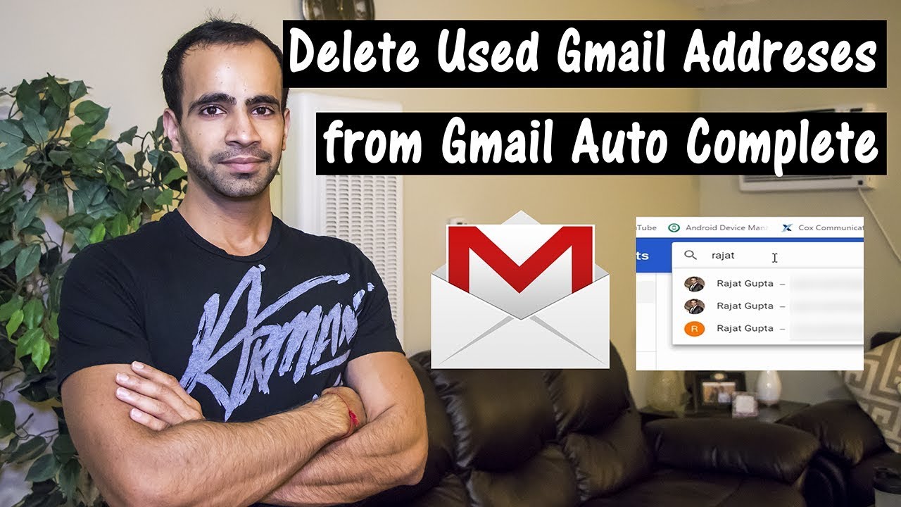 Delete Previously Used Email Addresses From Gmail Auto-Complete List