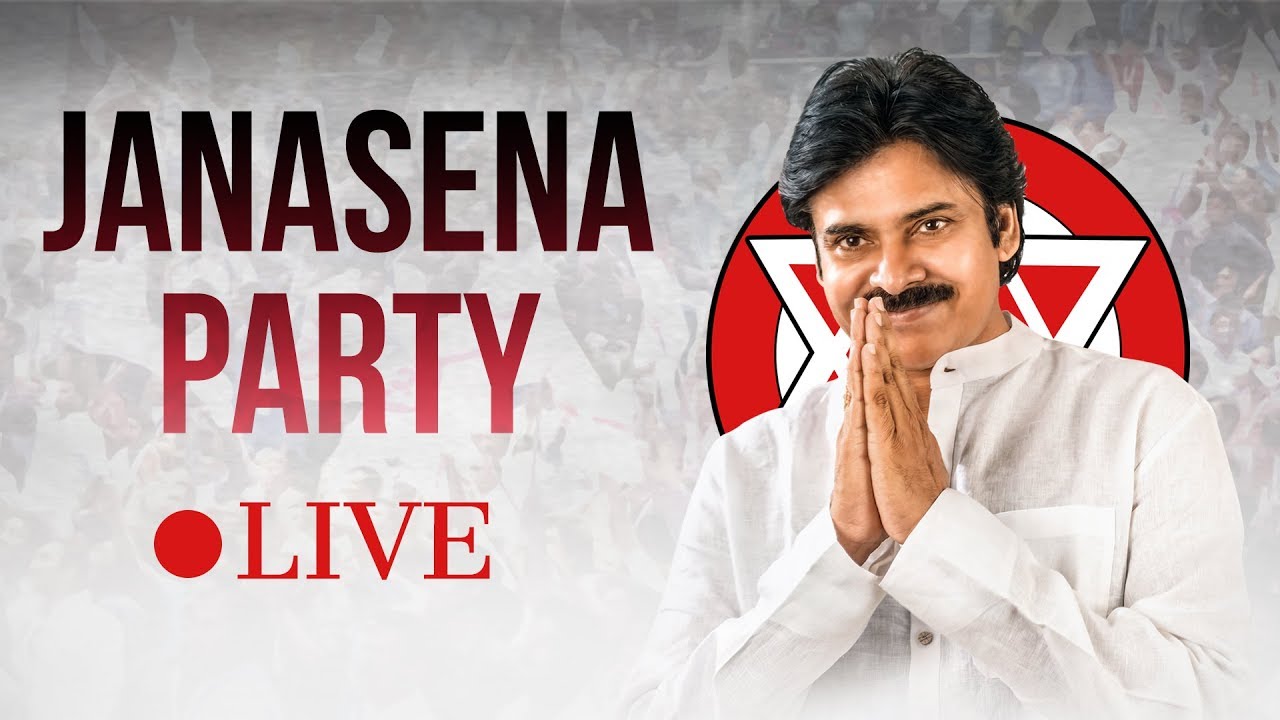 LIVE | JanaSena Party Central Office, Madhapur, Hyderabad | Pawan ...