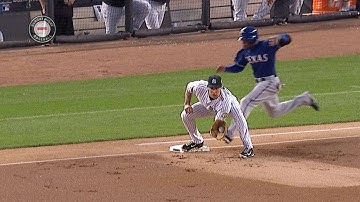 TEX@NYY: Yanks get out after challenge overturns call