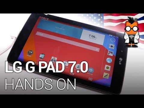 LG G Pad 7.0 inch Tablet Hands On