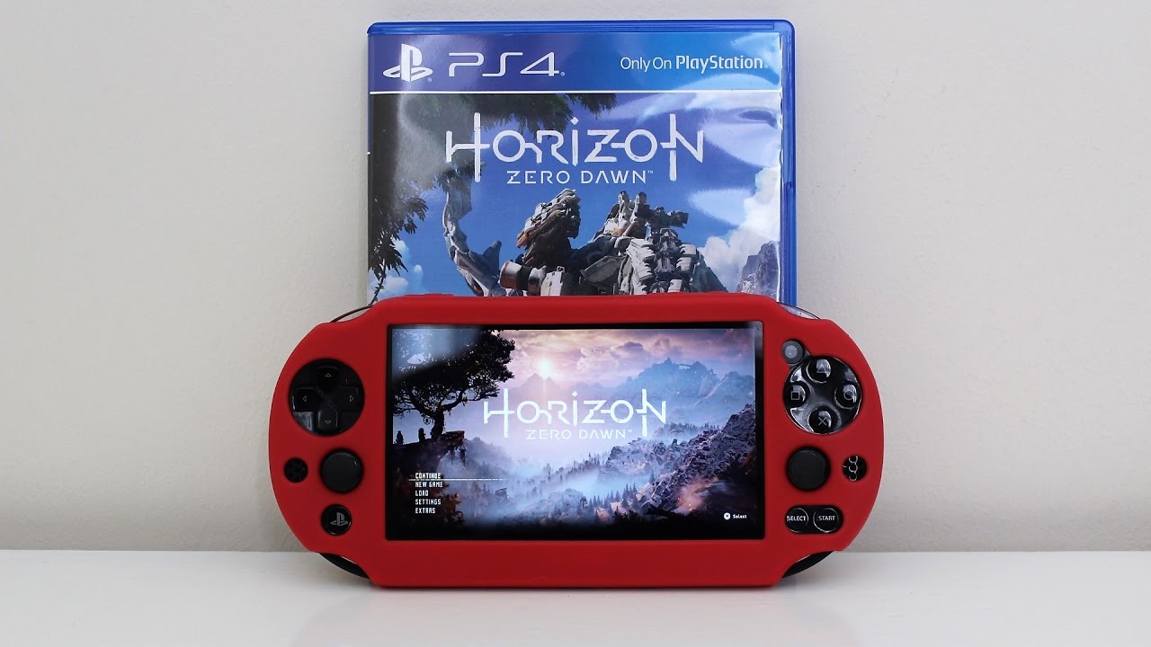 Horizon Zero Dawn PS Vita Remote Play Gameplay - YouTube
