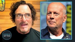 Bruce Willis’ first reaction shooting a scene with Kim Coates #insideofyou #brucewillis