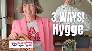 3 ways I organize our Danish home - hygge baskets Mega March Motivation