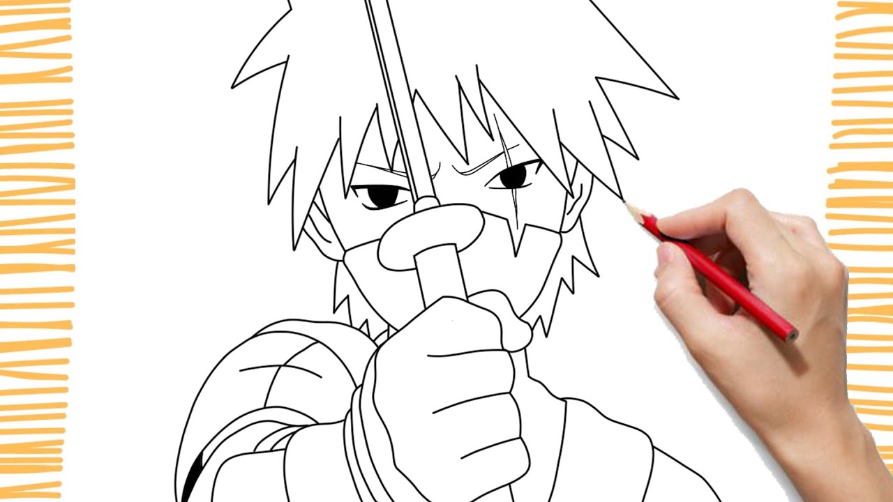 Respondendo a @theoosegundo13 Tutorial de como desnehar o Kakashi