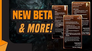 NEW Diablo 4 BETA & New Info! (Developer Livestream Breakdown) | Unique Items, Server Slam, & More