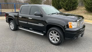 Black on black 2009 GMC Sierra 1500 Denali 6.2L 4x4! Review and FOR SALE!