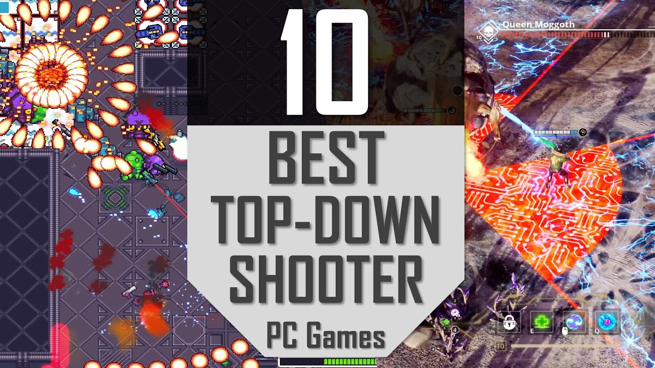 Best TOP DOWN SHOOTER Games TOP 10 Top Down Shooters PC Games