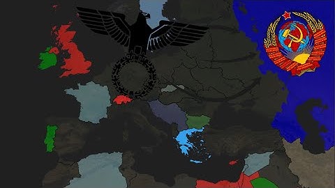 WW2 Axis Victory Scenario Every Day (Europe)