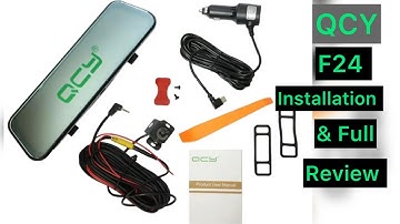 QCY F24 Dash Cam Full Review/4k Ultra DashCam#WifiDashCam #product #pro-camera#cameracontrol#dashCam
