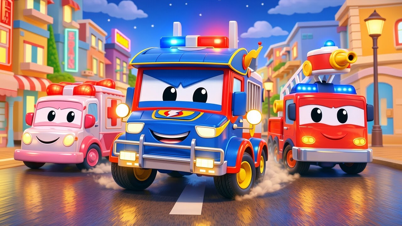 ПОЛИЦЕЙСКАТА КОЛА се присъединява към СПАСИТЕЛНИЯ ОТРЯД! | Аварийни коли