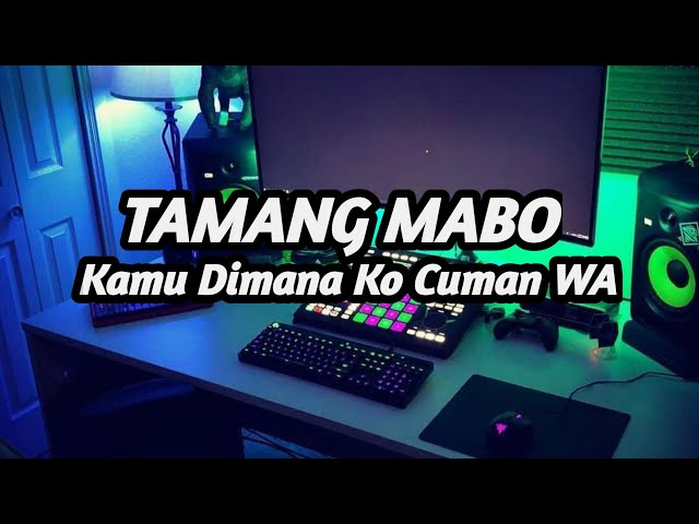 DJ KAMU DIMANA KOK CUMAN WA | TAMANG MABO TIK TOK VIRAL REMIX TERBARU FULL BASS 2021 class=