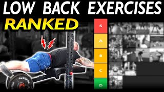 Best and WORST Lower Back Exercises for Strength and Injury Prevention (Ranked!)