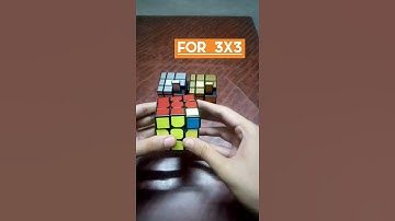 Flipped tip - 3x3 Rubik