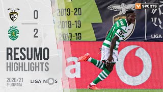 Highlights | Resumo: Portimonense 0-2 Sporting (Liga 20/21 #3)