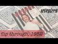 Seventeen Magazine, January 1952- Full Vintage Flip Through