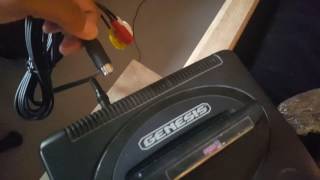 Sega Genesis 1 Standard AV Cable RCA Connection Cord – 6 feet How to Connect Sega Genesis to HD TV