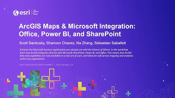 ArcGIS Maps and Microsoft Integration: Office, Power BI, and SharePoint