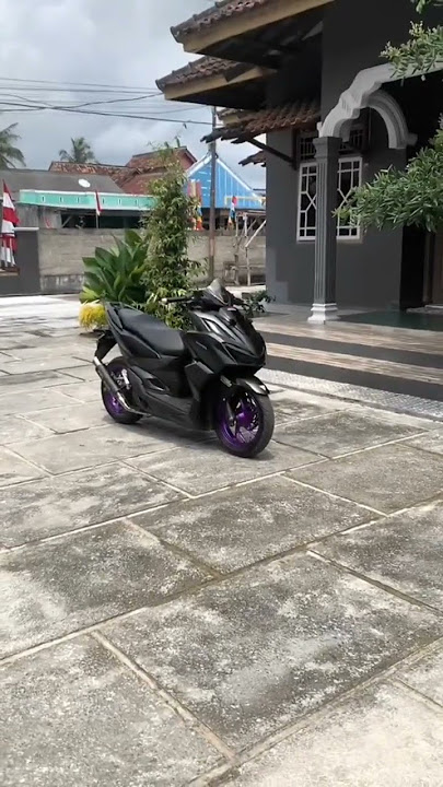 modif simpel new motor vario 160 keren😍🥰@BLACKYYY