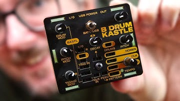 A TINY DRUM SYNTH // Bastl Kastle Drum mini review