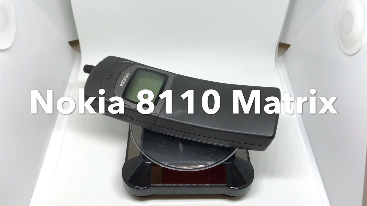 Nokia 8110, Banana Phone, MATRIX, Vintage Mobile Phone, rare Phone ...