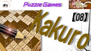 [Kakuro] How to play Real Kakuro [8/14] - Hard Level [2]