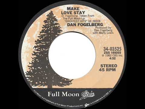 1983 HITS ARCHIVE: Make Love Stay - Dan Fogelberg (stereo 45--#1 A