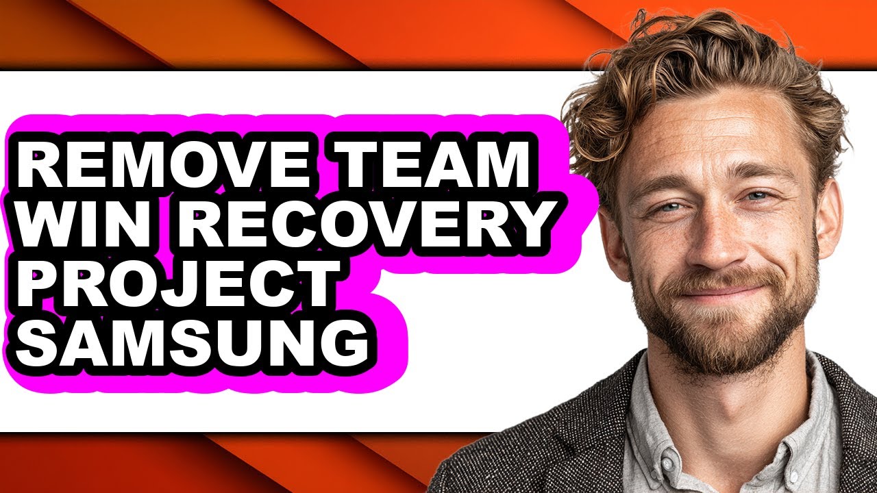 How to Remove Team Win Recovery Project Samsung (only Way)