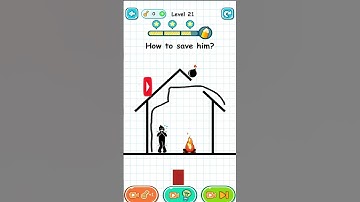 Draw to save level-21(wait for end)#shorts #shortsvideo #games #draw2save #gaming #subscribe