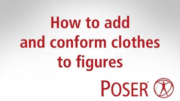 Adding clothes to figures in Poser 12