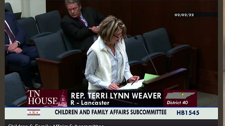 2.2.2022. The amazing state rep Terri Lynn Weaver ...