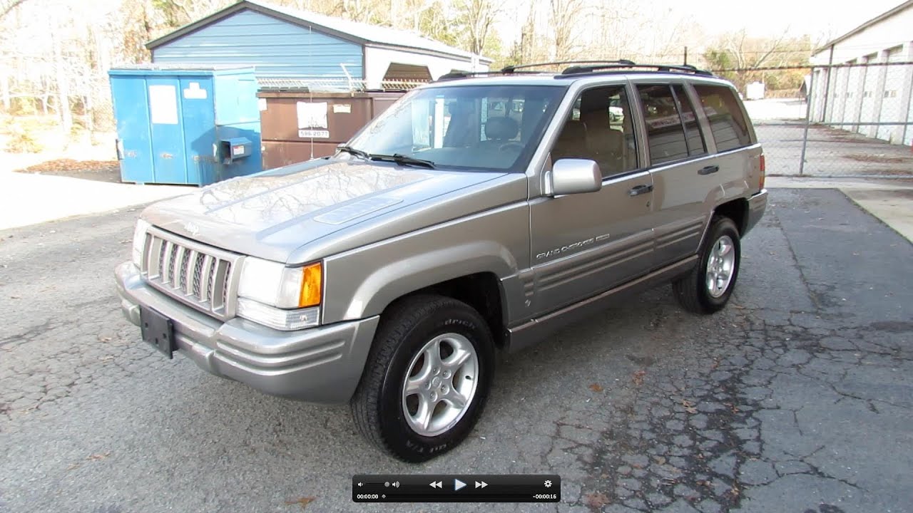 1998 Jeep Grand Cherokee 5 9 Limited Start Up Exhaust In Depth Tour And Test Drive