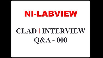 LabVIEW CLAD Exam ǀ Interview Questions - 000 ǀ Shift Registers
