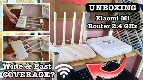 UNBOXING XIAOMI Mi ROUTER 2.4 GHZ + SETUP INSTALLATION TUTORIAL | REVIEW