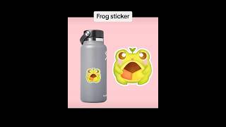 Frog Stickers Available On Zazzle