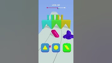 Blob Shifter 3D Gameplay. level 183  #shorts #games
