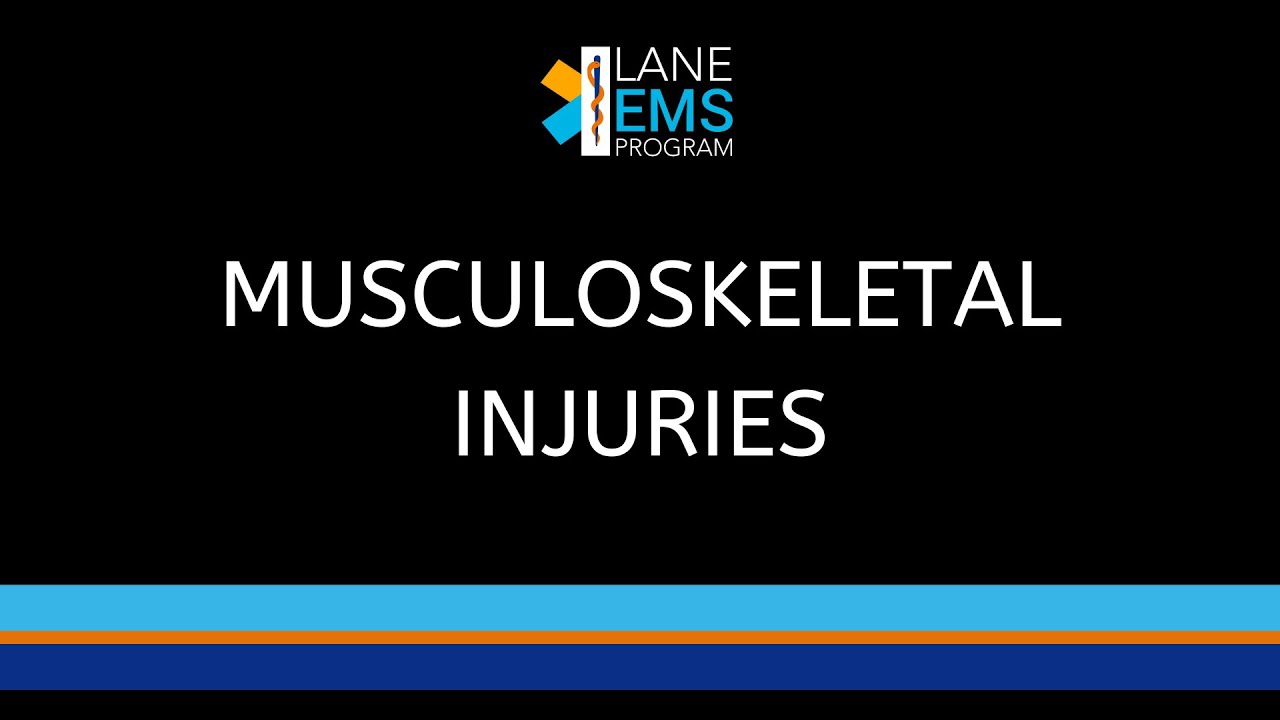 Musculoskeletal Injuries - YouTube