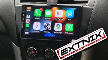 Extnix Premium Wireless Apple CarPlay Android Auto Mazda BT50 UP 2011 - 2015 Infotainment SYSTEM