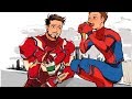 30+ Hilariously Funny TONY STARK &amp; PETER PARKER Comic To Make You Laugh.