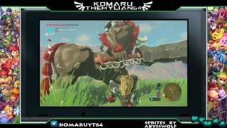 The Legend Of Zelda Breath Of The Wild - Red Lynel Fights (+Locations)