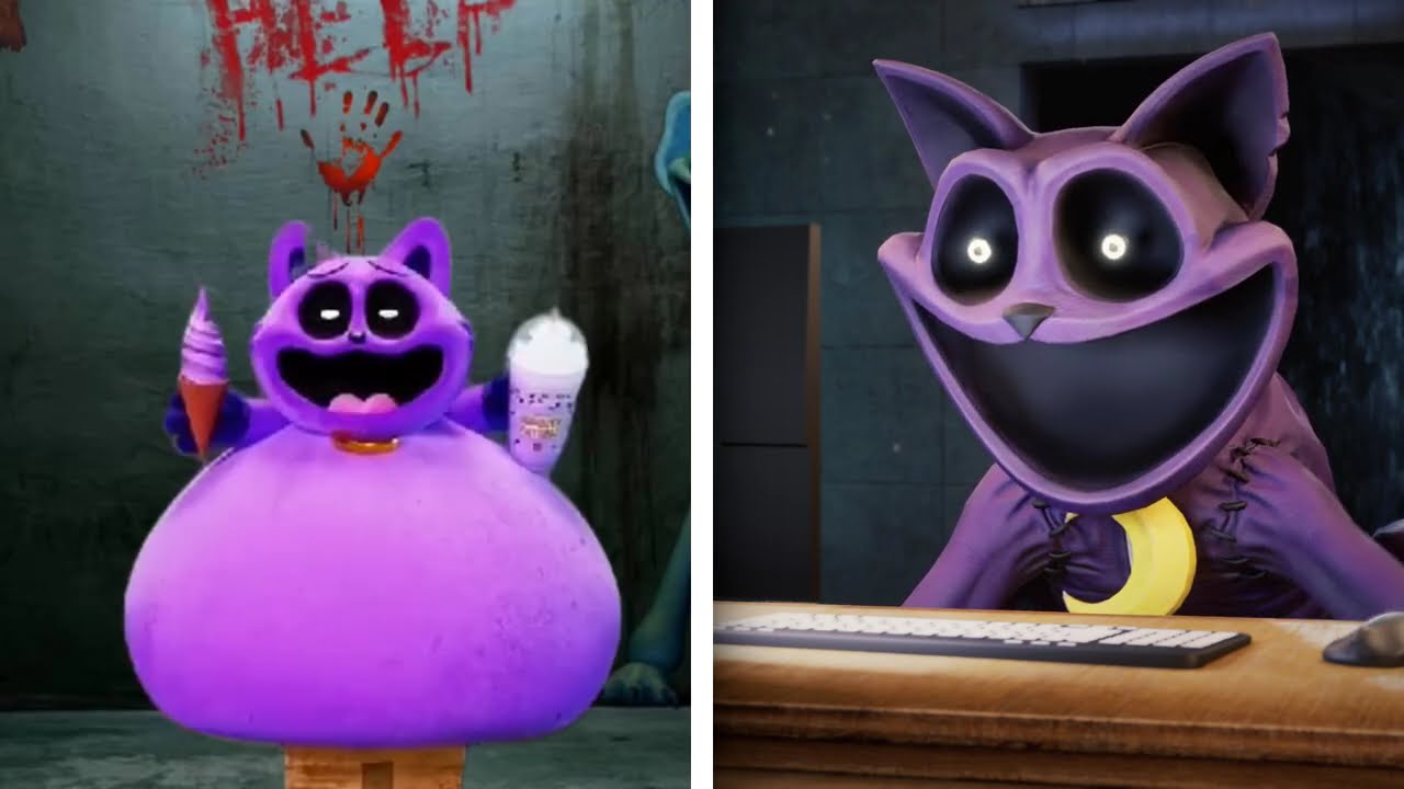 My reaction to the game  Poppy Playtime Chapter 3 - CatNap Did Not Expect This!