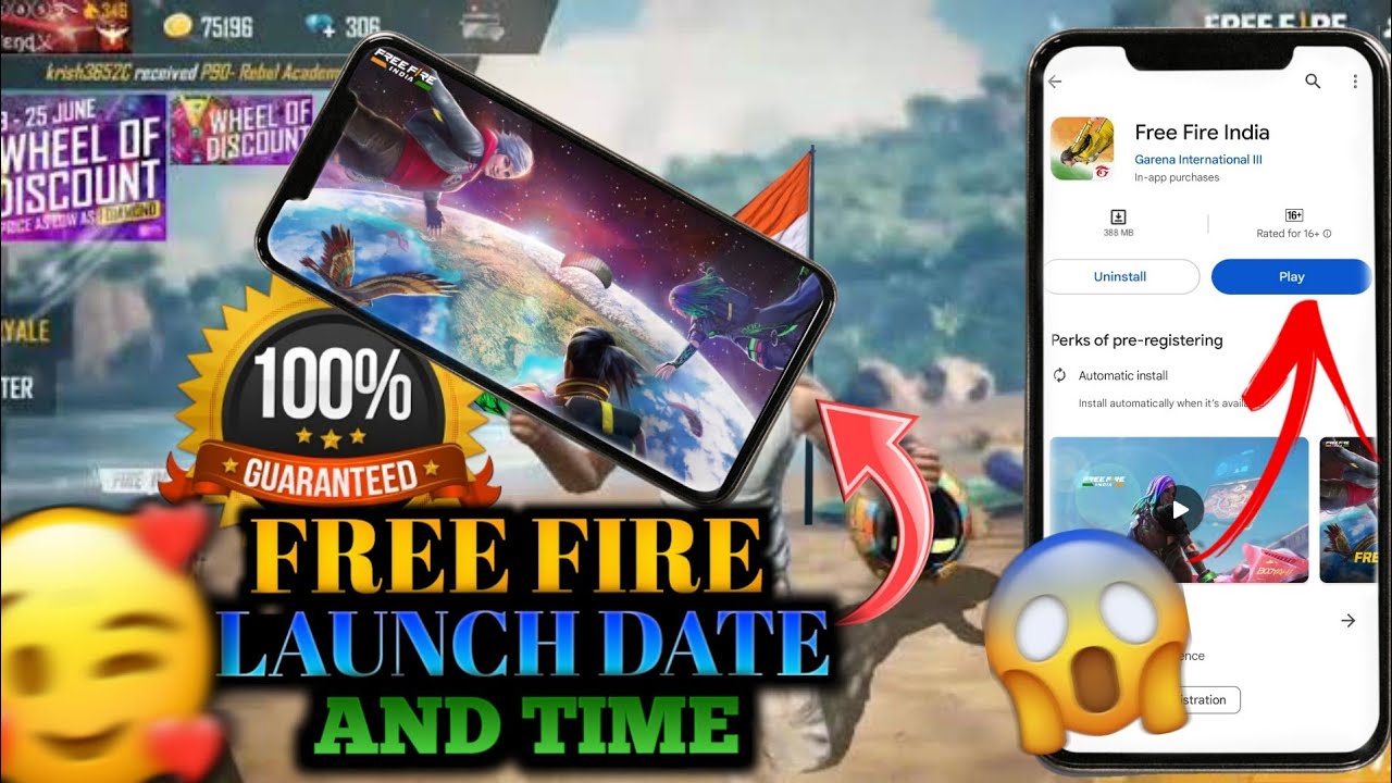 Free Fire India Launch Date Revealed! Don't Miss Out!🎯 | The untold story of Free Fire unband😔