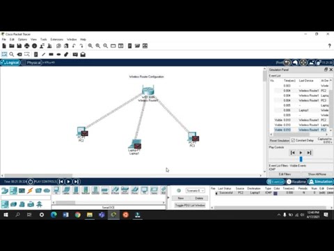 Wireless Router Configuration in Cisco Packet Tracer