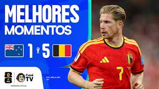 MELHORES MOMENTOS: NOVA ZELÂNDIA 1 X 5 BÉLGICA | COPA DO MUNDO FIFA™ 2026 | FASE DE GRUPOS